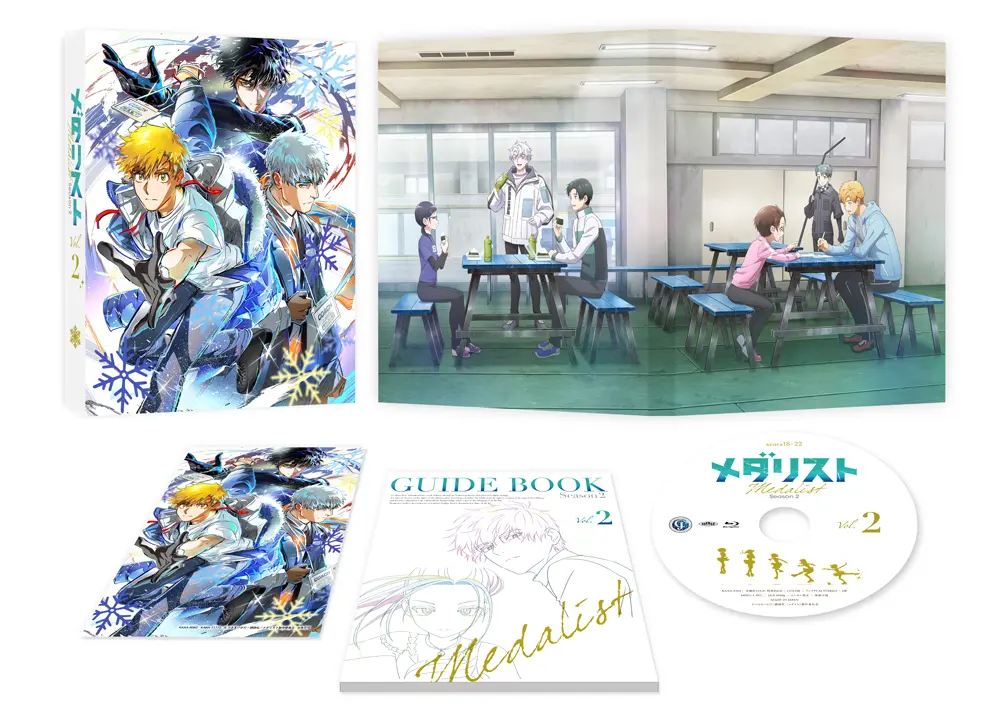 【DVD】メダリスト Season2 vol.1 初回限定特典 イベ申込券 欠品 DVD】TV メダリスト Season2 vol.1 通常版 | アニメイト
